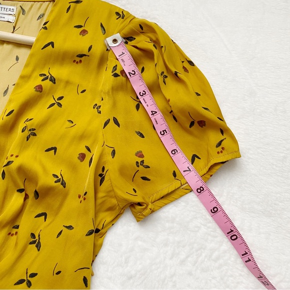 UO Satin Floral Print Mini Dress - Picture 7 of 14